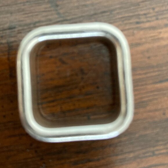 Tiffany & Co - square ring (size 6)  - 925 silver - Picture 8 of 10